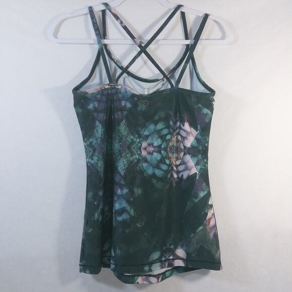 CALIA Print Tank Double Strap Carrie Underwood Athletic Yoga Size Small - Picture 5 of 7